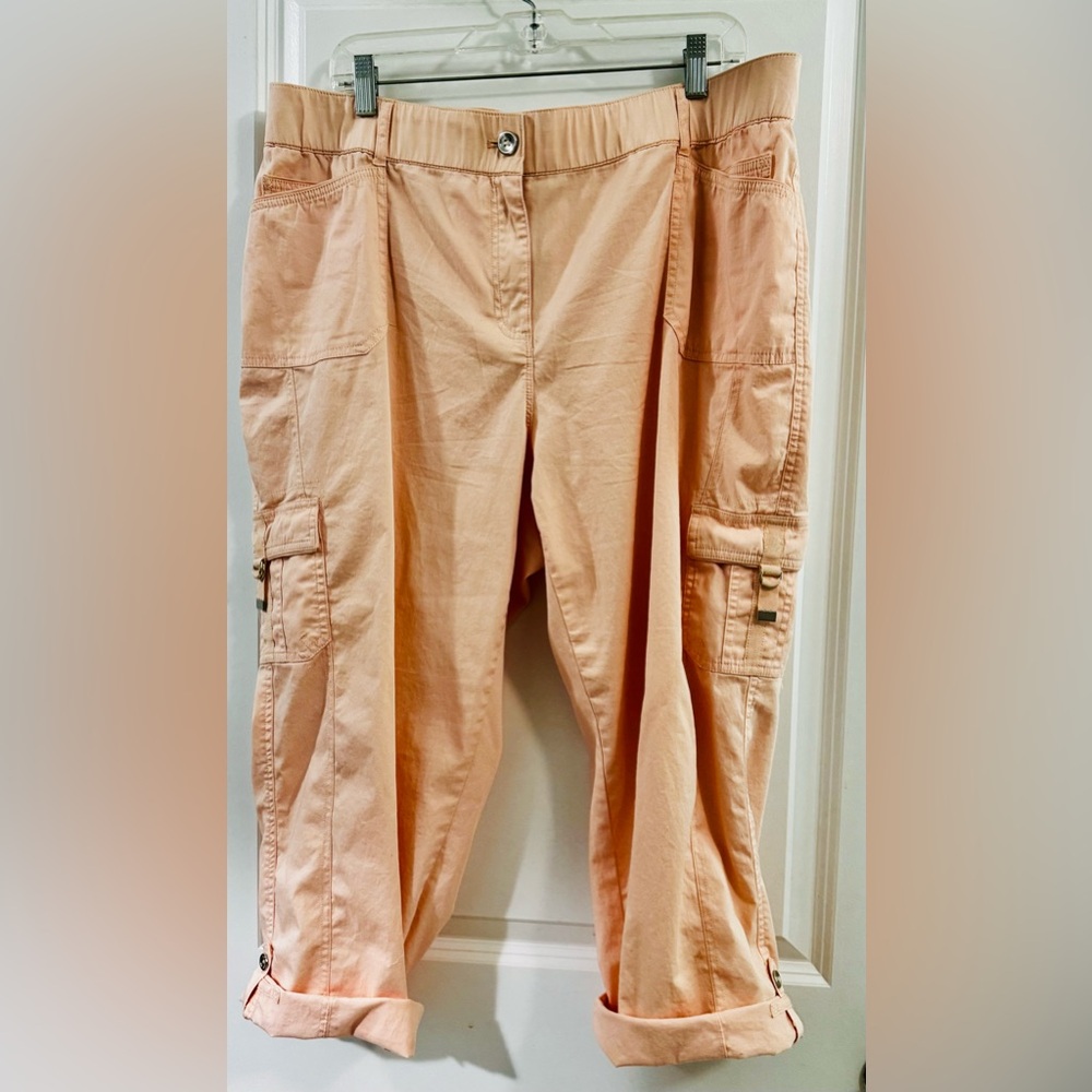 Cato Pink Capris Lightweight Casual Pants